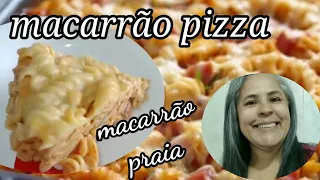 como fazer macarrão pizza para quatro pessoas / por Marili