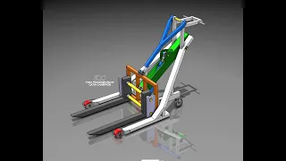 Hydraulic truck pallet design