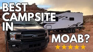 Highest Rated FREE Campsite In Moab, Utah | By Arches & Canyonlands National Park | Fulltime RV Life