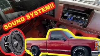 INSTALLING A SOUND SYSTEM ON MY OBS PART 2!!