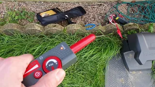 How to find a break in a Husqvarna robot mower boundary cable