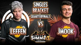 Leffen vs Jmook - Singles Bracket: Quarterfinals - Smash Summit 13 | Fox vs Sheik
