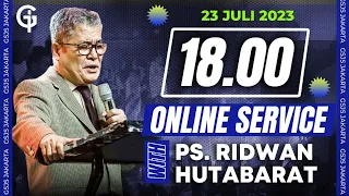 Online Service GSJS Jakarta w/ Ps. Ridwan Hutabarat (18.00)