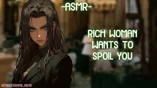 [ASMR] [ROLEPLAY] ♡rich woman wants to spoil you♡ (binaural/F4A)
