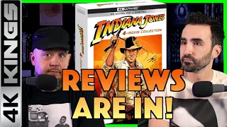 INDIANA JONES 4K REVIEWS ARE IN! | 4K Kings Compare BLU vs 4K UHD, Discuss Shipping Delays & more!