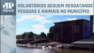 Bairros de Porto Alegre (RS) seguem embaixo d’água