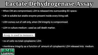 Lactate Dehydrogenase Assay | LDH Cytotoxicity Assay | In Vitro Cell Viability By LDH Assay |