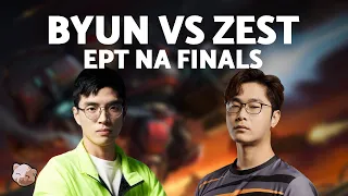 BYUN’s CHEESEPROOF TvP Opening vs ZEST | EPT NA #120 Grand Finals (Bo5 TvP) - StarCraft 2