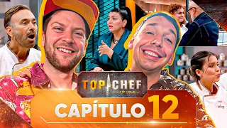 TOP CHEF VIP CHILE 👨‍🍳🥩 CAPÍTULO 12 🤩 REACT con Gallina y Pipe Sánchez 📺