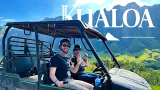 VLOG: 2 Hour UTV Raptor Tour at Kualoa Ranch | Jurassic Valley & Waiahole Poi Factory! #kualoaranch