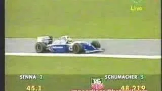 Senna narra volta WILLIAMS 1994