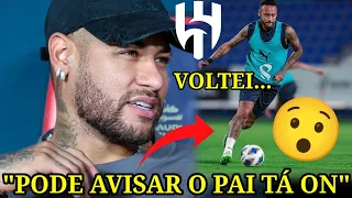 OLHA O QUE NEYMAR FALOU DA SUA VOLTA AOS GRAMADO😯