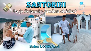 Obiskala sva enega najbolj luksuznih otokov na svetu –SANJSKI SANTORINI | Vlog 2021