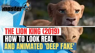 Lion King "Deep Fake" How To Make Them Look Animated and Real at the Same Time