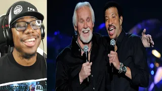 Kenny Rogers and Lionel Richie Performs "Lady" REACTION!