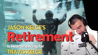 Heartbreaking moment! Travis Kelce burst into tears after Jason Retirement