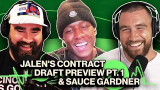 Jalen Hurts Gets Paid, NFL Draft Preview Pt. 1 & Texting Aaron Rodgers w/Sauce Gardner | EP 36