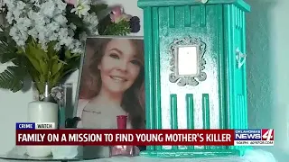‘It’s torture to sit around and wait’: Oklahoma family on a mission to find young mother’s killer