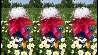 МК Ростовые шикарные цветы из пластиковых бутылок