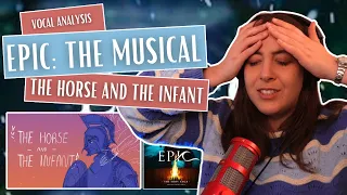 First Time Listening To EPIC: The Musical - The Horse and the Infant | Singer Reaction (& Analysis)