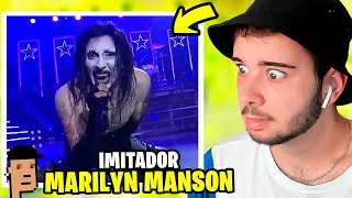 REACCIÓN a EL IMITADOR de MARILYN MANSON CANTANDO "SWEET DREAMS" en YO SOY PERÚ