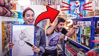 TUDO QUE VOCÊ DESENHAR EU TENHO QUE COMPRAR NO MERCADO | Gabriel e Shirley 2.0