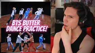 DANCER REACTS TO BTS (방탄소년단) 'Butter' Dance Practice!