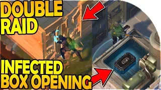 INFECTED BOX OPENING + DOUBLE RAID! - Last Day On Earth Survival Update 1.8.3