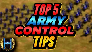 Top 5 Army Control Tips To Improve Your Micro | Aoe2