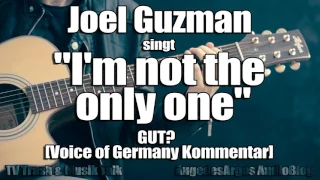 Joel Guzman singt "I'm not the only one" von Sam Smith GUT? [Voice of Germany Kommentar]
