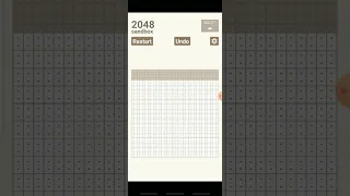 2048 sandbox full screen