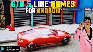 Top 3 Games Like Gta 5 For Android | High Graphics Open World Game | 2021