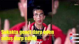 "LGBT'li misin sen?" diyerek bir genci darbeden şahıs bu hale getirildi