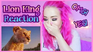 Lion King Official Trailer Reaction *EMOTIONAL*