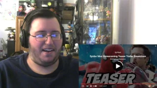 Gors SPIDER-MAN: HOMECOMING Trailer Teaser Reaction