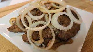 Beef Liver Steak Recipe#BeefLiver