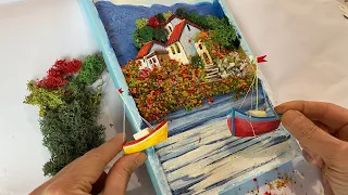 Secrets Behind Crafting a Mesmerizing Beach Scene ! Diy Diorama