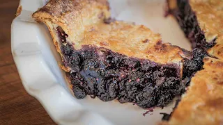 Classic Mulberry Pie