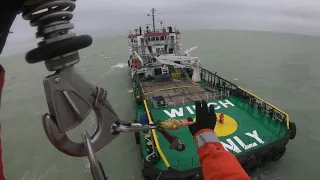 Пловцы-Спасатели на Каспийском Море/Wet SAR Training Caspian Sea
