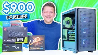 BEST $900 Gaming PC Build 2022! [Full RTX 3060 Build Guide w/ Gaming Benchmarks!]