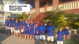 HOUSE TOUR!! **Beach Vacation With 12 Kids House Tour**