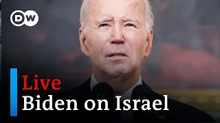 Live: US President Biden delivers remarks on Israel | DW News