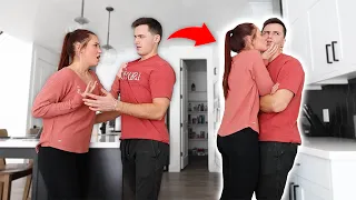 KISSING MY HUSBAND IN THE MIDDLE OF AN ARGUMENT!