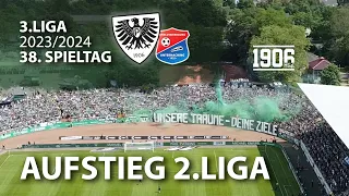 Aufstieg 2.Bundesliga - SC Preußen Münster - 18.05.2024