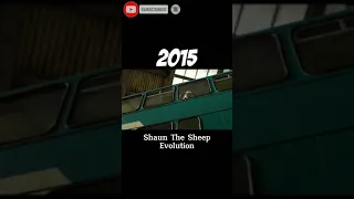 The Shaun The Sheep Evolution #shorts