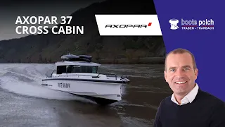 Axopar 37 XC Cross Cabin Tender with plenty of special installations on customers demand