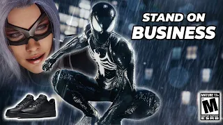BLACK SUIT SPIDER-MAN STOOD ON BUSINESS!!