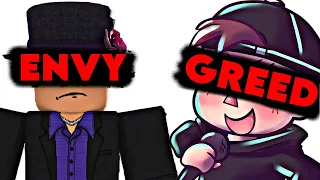 The 7 Deadly Sins As Roblox YouTubers