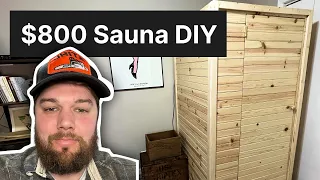 $800 Sauna Build