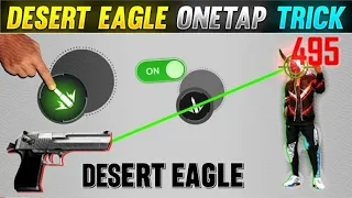 Desert Eagle Secret Set up Aimlock Tutorial For Android And Ios #gwkaran #sharpff #darktipsff